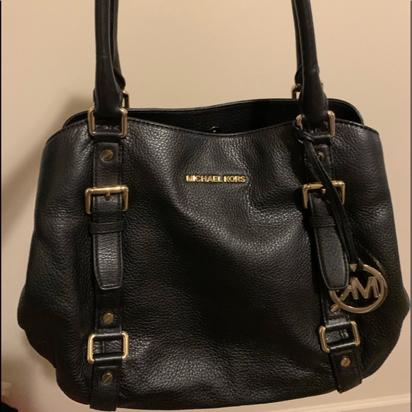 MK soft leather handbag - Picture 1 of 8